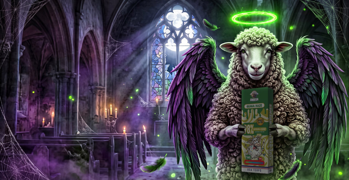Superior als Fallen Angel mit Superior Vape