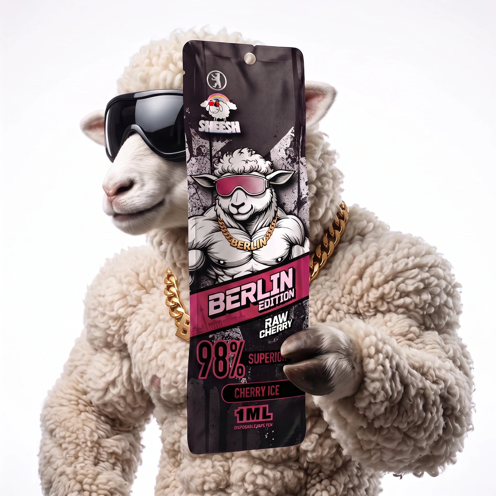 DNT9 Vape - Berlin Edition - Raw Cherry - 1ml
