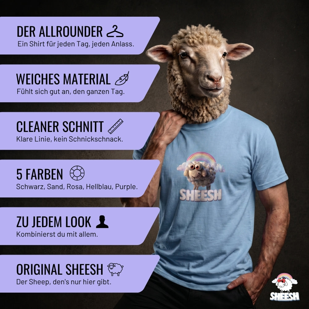 SHEESH Camiseta - Azul