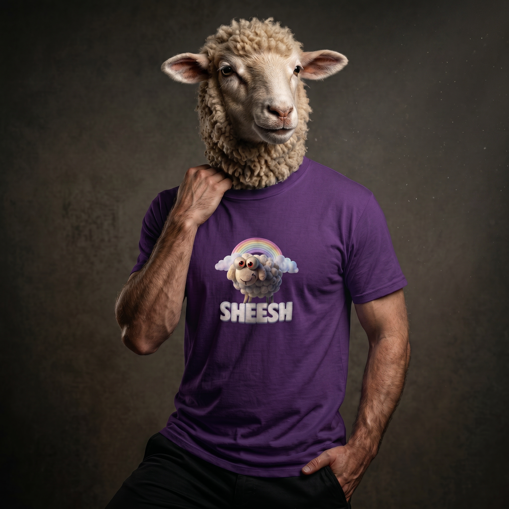SHEESH T-SHIRT - LILA