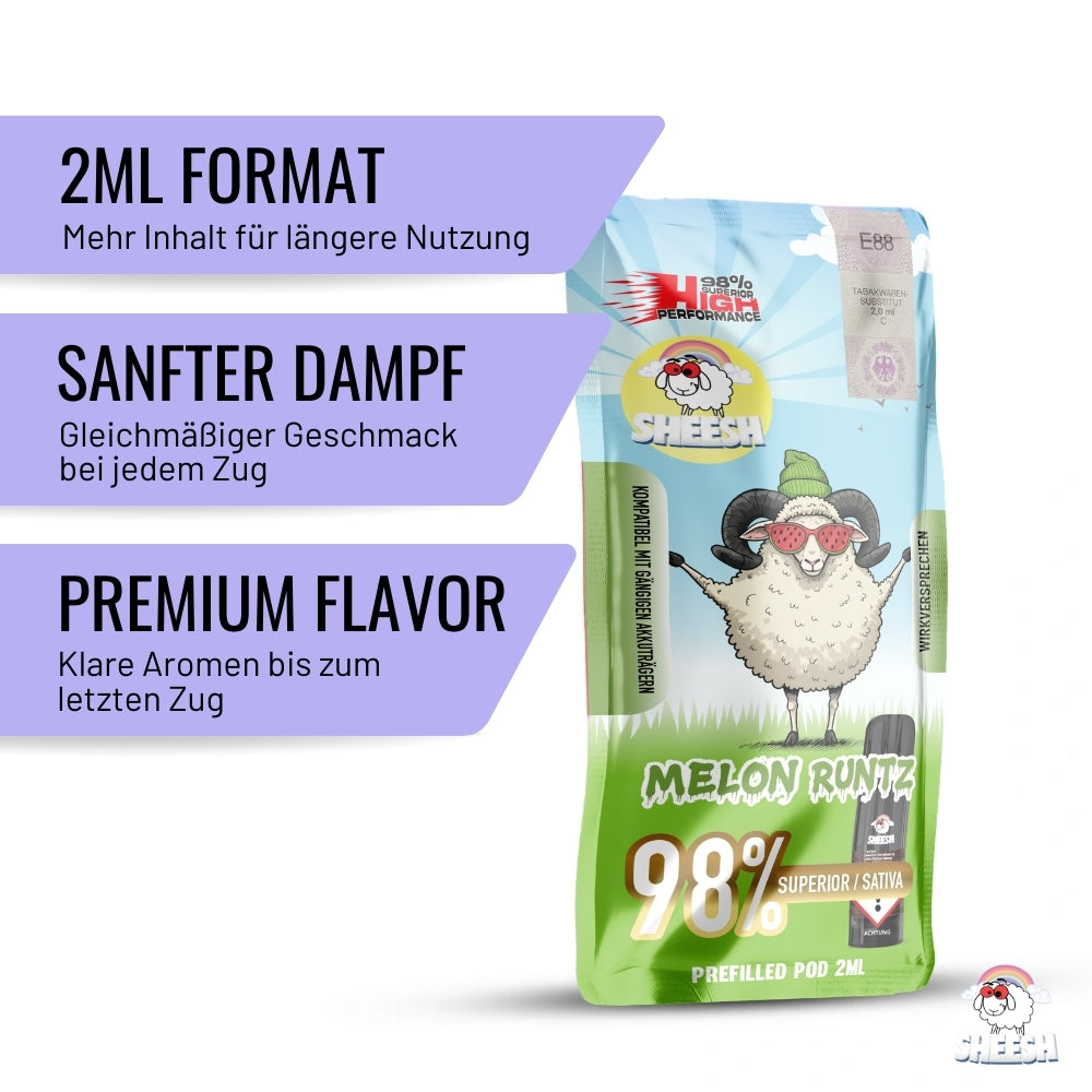 SHEESH - Signature Pod - Melon Runtz - Superior