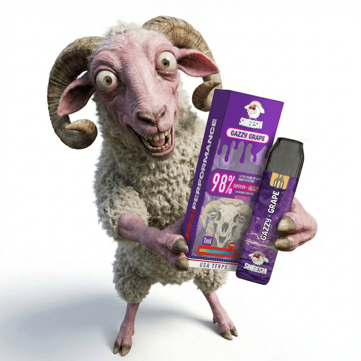 Superior Vapes - Gazzy Grape - 1 ml - bubatzlegal24