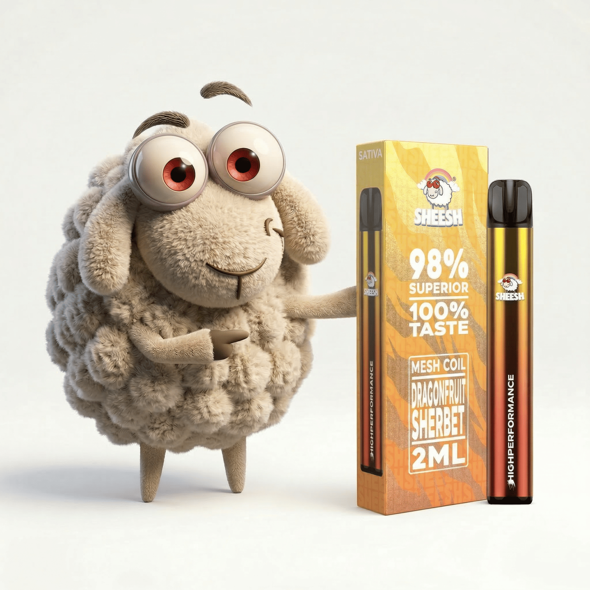 SHEESH - True Taste Line - Dragonfruit Sherbet - Vapeur supérieure