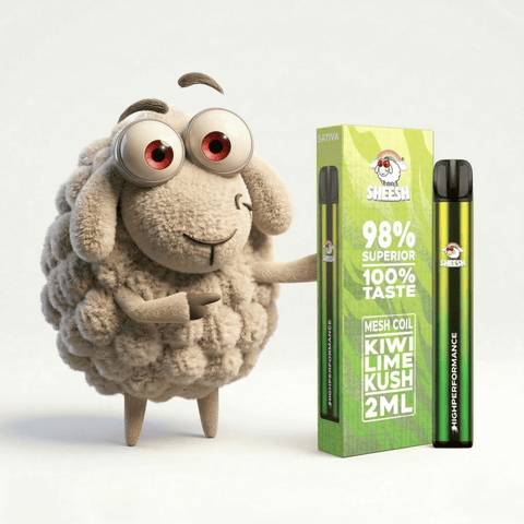 SHEESH True Taste Vape Kiwi Lime Kush 2ml