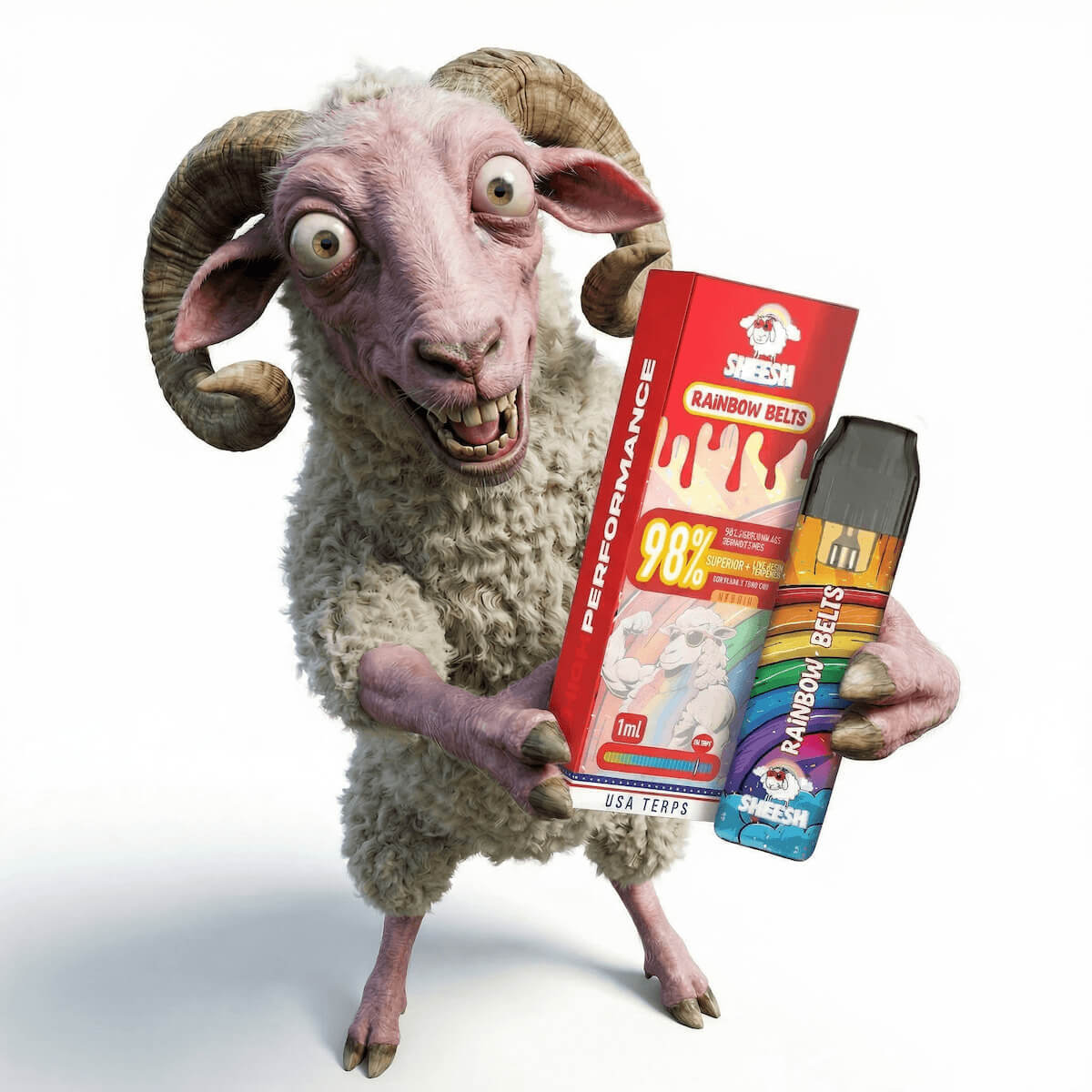 Superior Vapes - Rainbow Belts - 1 ml - bubatzlegal24