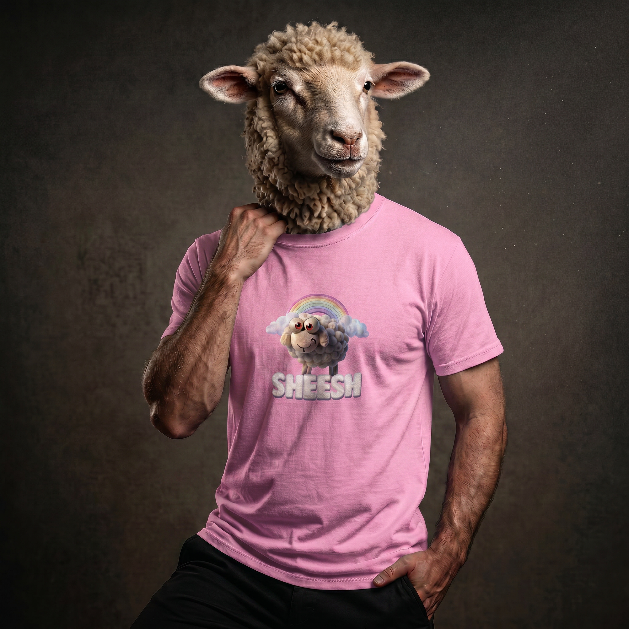 SHEESH T-Shirt Pink